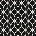 Mesh seamless pattern, thin wavy lines. Texture of lace, weaving, net, lattice. Royalty Free Stock Photo