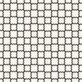 Mesh seamless pattern. Vector texture of wavy grid, weaving, smooth lattice Royalty Free Stock Photo