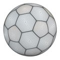 Mesh of soccerball