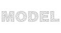 Polygonal Carcass MODEL Text Tag