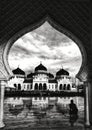 Baiturrahman Great Mosque Royalty Free Stock Photo