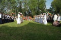 Meskel festival in Bahir Dar , Ethiopia