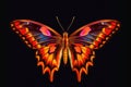 Mesmerising butterfly photography created with generative AI technology