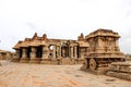 Mesmerising shot of Vijaya Vittala Temple in Nimbapura India Royalty Free Stock Photo