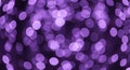Abstract purple bokeh lights background with blurred circles Royalty Free Stock Photo