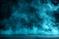 mesmerizing abstract background featuring swirling blue smoke against dark backdrop, creating dramatic and ethereal atmosphere Royalty Free Stock Photo
