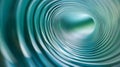 Mesmerizing abstract background showcasing a spiral sound wave rhythm line in soft blues and greens
