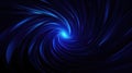 Mesmerizing Blue Vortex Abstract Background Design Royalty Free Stock Photo