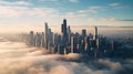 Mesmerizing chicago views that capture the ÃÂ±magination Royalty Free Stock Photo
