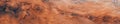 Mesmerizing close-ups of Mars\' rocky terrain and red dunes. AI generative