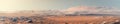Mesmerizing close-ups of Mars\' rocky terrain and red dunes. AI generative