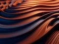 A Mesmerizing 3D Abstract Multicolor Visualization, colorful 3D abstract background design, Minimalistic pattern of simple shapes. Royalty Free Stock Photo