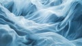 A mesmerizing display of fabric caught in an arctic breeze