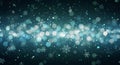 A mesmerizing display of sparkling bokeh effects, with an array of softly glowing Royalty Free Stock Photo