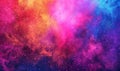 Mesmerizing Display of Vibrant Cosmic Dust Clouds in Space