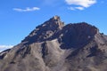 Mesmerizing dry landscape in Himalayan mountain region of Leh Ladakh Royalty Free Stock Photo