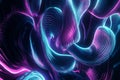 A mesmerizing fractal inspired digital artwork with intricate swirling patterns that form a