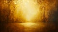 Mesmerizing Golden Canvas Adorned with a Symphony of Light Royalty Free Stock Photo