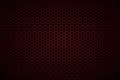 Mesmerizing hexagonal cell pattern of a honeycomb-inspired vector red background
