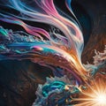 Mesmerizing High-Contrast Abstract Background - A Stunning Visual Experience