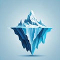 Mesmerizing Iceberg.Nature\'s Majesty Captured in a Visual Masterpiece