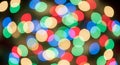 Abstract festive light bokeh background pattern Royalty Free Stock Photo