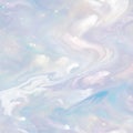 Pastel holographic swirls in a celestial marbled dreamscape. AI generated
