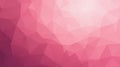 Mesmerizing, intricate polygonal design in soft, gradient pink hues