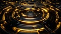Within a mesmerizing labyrinth, luminous edges intertwine with deep shadows, creating a captivating illusion of infinity
