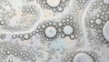 Abstract Macro of Clear Bubbles in Liquid Royalty Free Stock Photo