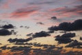 Mesmerizing Magenta Blue Dark Clouds Dusk