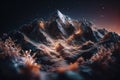 Mesmerizing Mountain Range: Bokeh, Aurora, and Ultra-Wide Angle Marvels in Unreal Engine 5!