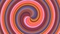 A mesmerizing multicolored spiral spins hypnotically. Royalty Free Stock Photo