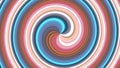 A mesmerizing multicolored spiral spins hypnotically Royalty Free Stock Photo