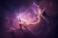 Stunning Deep Space Nebula with Sparkling Stars