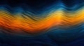 Transcendent Hues: A Mesmerizing Blue to Orange Color Gradient Background