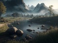 Mesmerizing Realistic Photography: Nature's Beauty Meets The Witcher's Landscapes