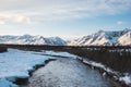 Mesmerizing scenery of Jack River in Alaska Royalty Free Stock Photo