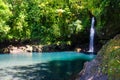 Mesmerizing shot of Afu Aau waterfall in Samoa Royalty Free Stock Photo