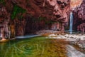 Mesmerizing shot of the amazing pictures of the Salt river in Arizona