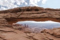 Mesmerizing shot of the Arches National Park, Double Arch Castle USA Royalty Free Stock Photo