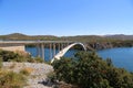 Mesmerizing shot of a beautiful Sibenik bridge Bilice in Croatia