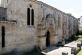 Mesmerizing shot of exterior monastery of santa clara a velha in Coimbra, Portugal