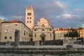 Mesmerizing shot of the St.Donatus church in Roman Forum captured in Zadar, Croatia