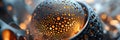 A mesmerizing spherical structure emerges, displaying a data matrix with shifting patterns in radiant colors. It invites