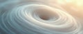 Mesmerizing swirling vortex of ethereal light