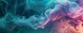 Elegant vibrant smoke waves in motion. abstract background for art and design. captivating and colorful smoke pattern Royalty Free Stock Photo