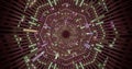 Mesmerizing tunnel animation seamless looping for screensaver display creating captivating visual experience Royalty Free Stock Photo