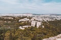 Mesmerizing view from the Acropolis of Athens, Greece, Europe