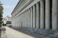 Mesmerizing view of the architectural detail of the ancient temple, Athens, Greece